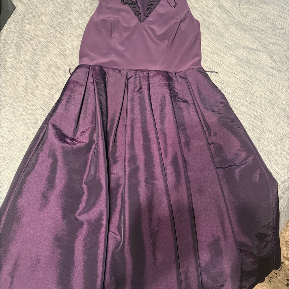 Elegant Purple Dress great wedding guest
